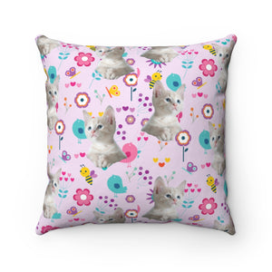 Spun Polyester Square Pillow